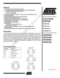 AT24C16AN-10SI-2.7-T Datasheet Cover