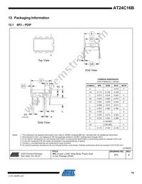 AT24C16B-TSU-T Datasheet Page 19