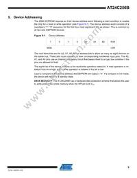 AT24C256BW-SH-T Datasheet Page 9