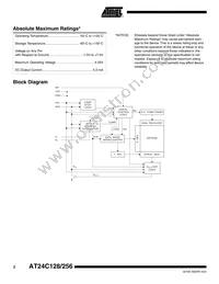 AT24C256W-10SI-2.7-T Datasheet Page 2
