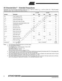 AT24C256W-10SI-2.7-T Datasheet Page 6