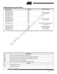 AT24C256W-10SI-2.7-T Datasheet Page 14