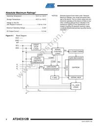 AT24C512BY7-YH25-T Datasheet Page 2