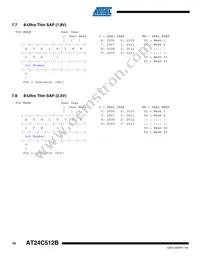 AT24C512BY7-YH25-T Datasheet Page 16
