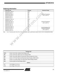 AT24C512W-10SI-2.7 Datasheet Page 13