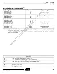 AT24C64B-10PU-2.7 Datasheet Page 13