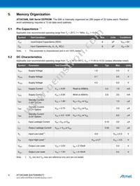 AT24C64BN-10SU-1.8 Datasheet Page 4