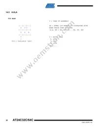 AT24C64CY6-YH-T Datasheet Page 20