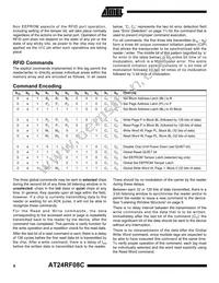 AT24RF08CN-10SC Datasheet Page 8