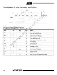 AT24RF08CN-10SC Datasheet Page 18