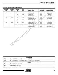AT25040N-10SI Datasheet Page 13