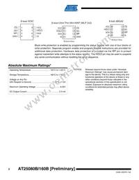 AT25160BY6-YH-T Datasheet Page 2