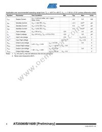 AT25160BY6-YH-T Datasheet Page 4