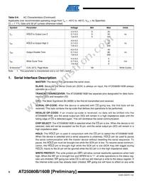 AT25160BY6-YH-T Datasheet Page 6