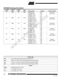 AT25160N-10SC-1.8 Datasheet Page 14