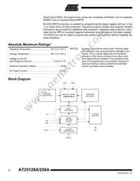 AT25256A-10CI-2.7 Datasheet Page 2