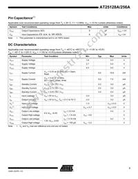 AT25256A-10CI-2.7 Datasheet Page 3