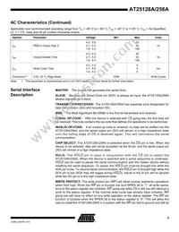 AT25256A-10CI-2.7 Datasheet Page 5