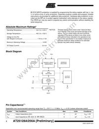 AT25256AW-10SI-2.7-T Datasheet Page 2