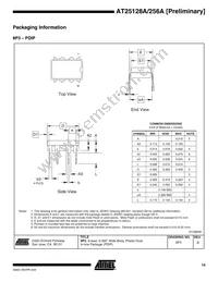 AT25256AW-10SI-2.7-T Datasheet Page 15