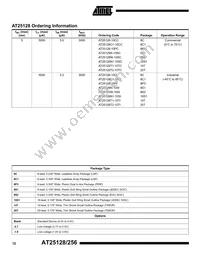 AT25256W-10SI Datasheet Page 12