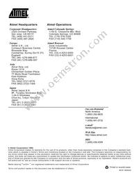 AT25256W-10SI Datasheet Page 18