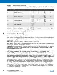 AT25320B-CUL-T Datasheet Page 6