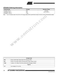 AT25320W-10SI-2.7 Datasheet Page 16