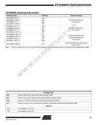 AT25640AN-10SI-2.7-T Datasheet Page 15