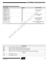 AT25640AN-10SI-2.7-T Datasheet Page 17