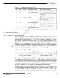 AT25DF021-SSHF-T Datasheet Page 19