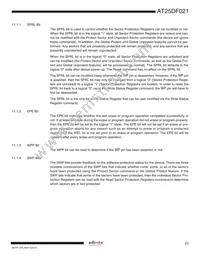 AT25DF021-SSHF-T Datasheet Page 23