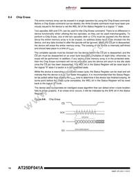 AT25DF041A-SSH-T Datasheet Page 14