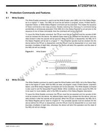 AT25DF041A-SSH-T Datasheet Page 15