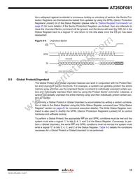 AT25DF081-SSHN-B Datasheet Page 15