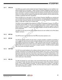 AT25DF081-SSHN-B Datasheet Page 21