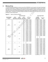 AT25DF081A-MH-Y Datasheet Page 5