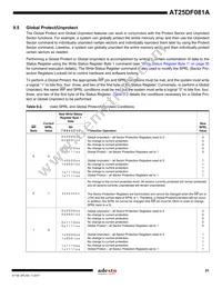 AT25DF081A-MH-Y Datasheet Page 21