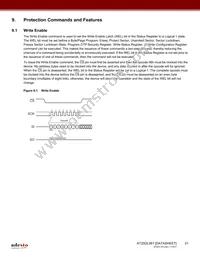 AT25DL081-UUN-T Datasheet Page 21