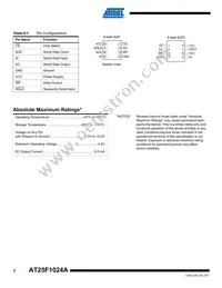 AT25F1024AN-10SU-2.7 Datasheet Page 2