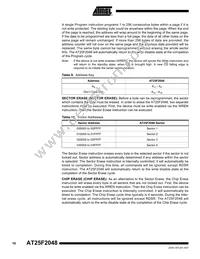 AT25F2048N-10SU-2.7 Datasheet Page 10
