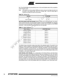 AT25F4096W-10SU-2.7 Datasheet Page 10