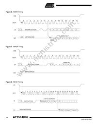 AT25F4096W-10SU-2.7 Datasheet Page 12