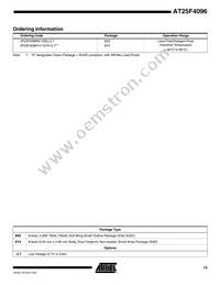 AT25F4096W-10SU-2.7 Datasheet Page 15