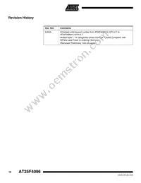 AT25F4096W-10SU-2.7 Datasheet Page 18