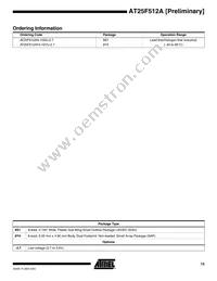 AT25F512AN-10SU-2.7 Datasheet Page 15