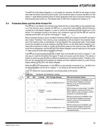 AT25F512B-SSH-T Datasheet Page 13