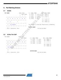 AT25FS040Y7-YH27-T Datasheet Page 21