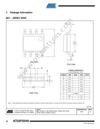 AT25FS040Y7-YH27-T Datasheet Page 22