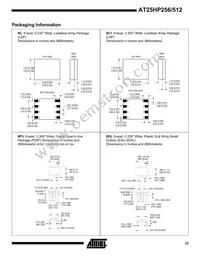 AT25HP256W-10SI Datasheet Page 15